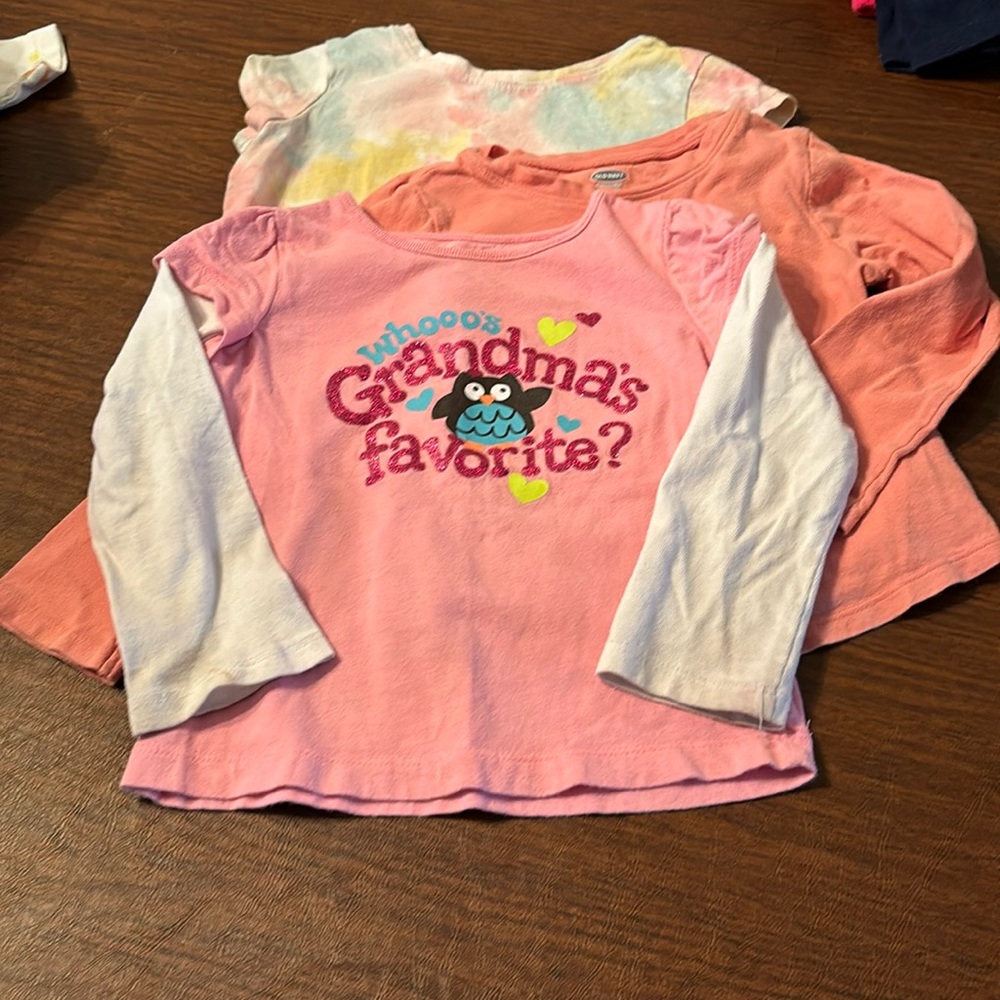 3 girls Tops Size 3T Jumping Beans & Old Navy Brands